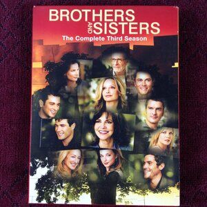 Brothers and Sisters TV Series- 2006 - Season 3 - 6 DVD Set - Used